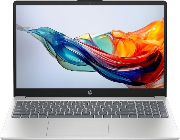 HP Notebook 15-fc0313ua 15.6" FHD IPS AG, AMD R7-7730U, 32GB, F1TB, UMA, DOS, сріблястий