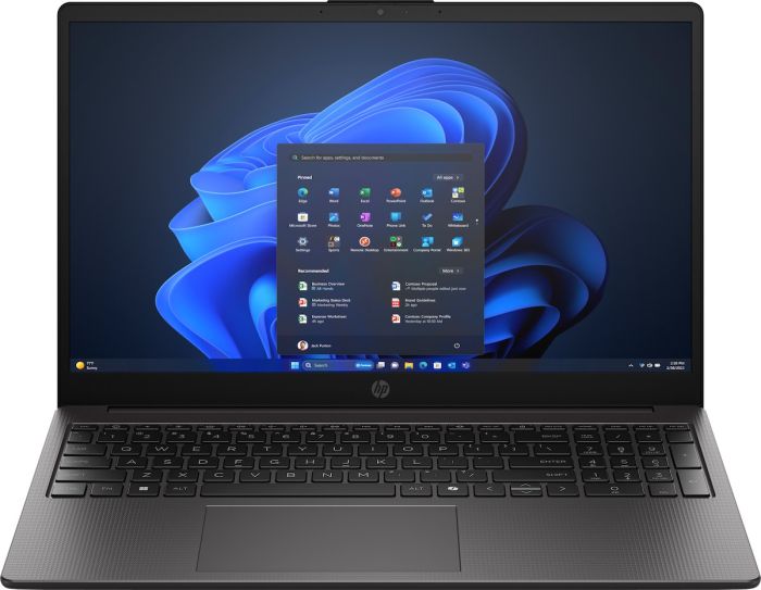 HP Notebook 250R-G10 15.6" FHD IPS AG, Intel 7-150U, 32GB, F1TB, UMA, DOS, black