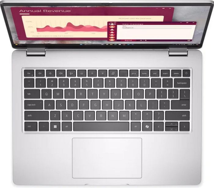 Ноутбук Dell Pro 14 14" FHD+ AG, Intel U5-235U, 16GB, F512GB, UMA, Win11P, сріблястий