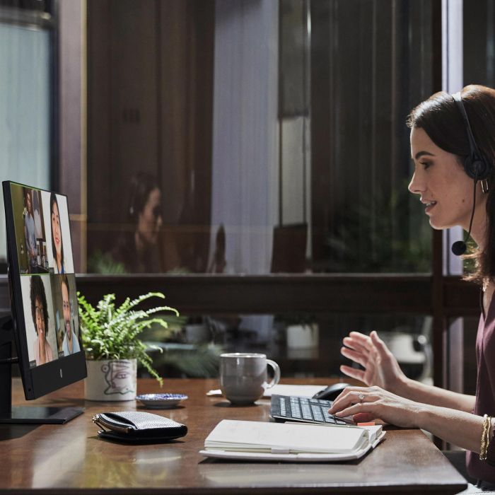 Комп'ютер персональний моноблок HP ProOne 440-G9 23.8" FHD IPS AG, Intel i5-14500, 16GB, F512GB, UMA, WiFi, 3р, Win11P, чорний