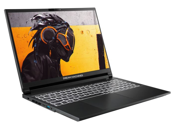 Ноутбук Dream Machines RT5050-15 15.6FHD+ IPS, AMD AI 9 HX 370, 32GB, F2TB, NVD5050-8, DOS, чорний