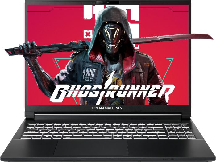 Ноутбук Dream Machines RT5060-15 15.3FHD+ IPS, AMD AI 9 HX 370, 32GB, F1TB, NVD5060-8, DOS, чорний