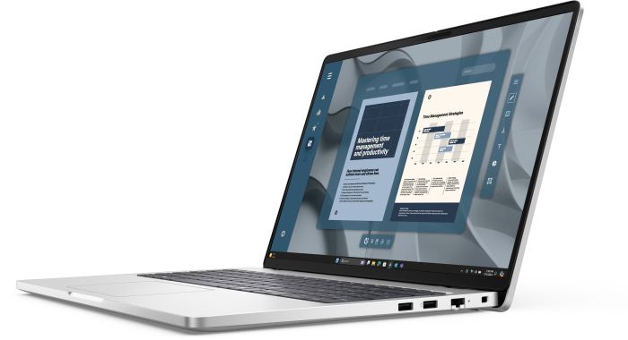 Ноутбук Dell Pro 16 16" FHD+ IPS AG, Intel U5-235U, 32GB, F512GB, UMA, Lin, сріблястий