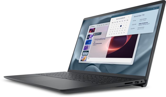 Ноутбук Dell Pro 15 Essential 15.6" FHD AG, AMD R3-7320U, 8GB, F512GB, UMA, Lin, чорний