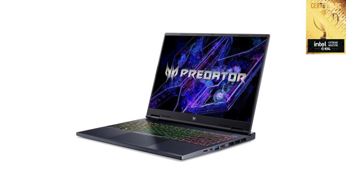 Ноутбук Acer Predator Helios Neo 14 PHN14-71 14.5" WQXGA IPS, Intel U7-255H, 32GB, F1TB, NVD5060-8, Lin, чорний