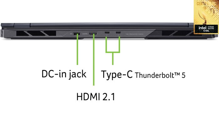 Acer Notebook Predator Helios 18 PH18-73 18" WQXGA IPS, Intel U9-275HX, 32GB, F2TB, NVD5080-16, Win11P