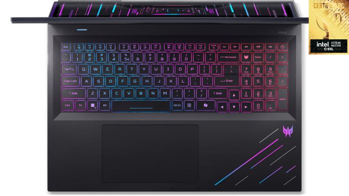 Acer Notebook Predator Helios 18 PH18-73 18" WQXGA IPS, Intel U9-275HX, 32GB, F2TB, NVD5080-16, Win11P