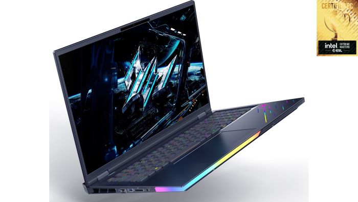 Acer Notebook Predator Helios 18 PH18-73 18" WQXGA IPS, Intel U9-275HX, 64GB, F2TB, NVD5080-16, Lin, black