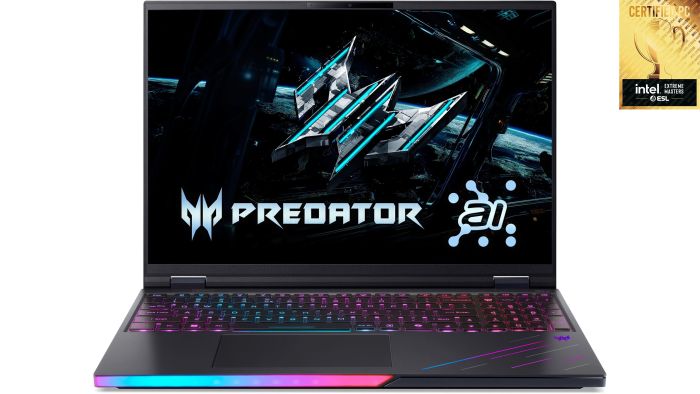 Acer Notebook Predator Helios 16 PH16-73 16" OLED, Intel U9-275HX, 64GB, F2TB, NVD5090-24, Win11P, black
