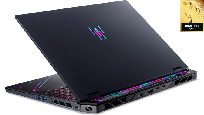 Acer Notebook Predator Helios 16 PH16-73 16" OLED, Intel U9-275HX, 64GB, F2TB, NVD5070Ti-12, Win11P, black