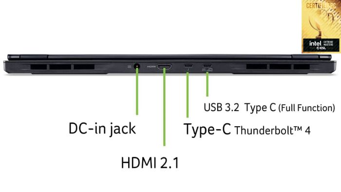 Acer Notebook Predator Helios Neo 16S PHN16S-71 16" OLED, Intel U9-275HX, 32GB, F1TB, NVD5070-8, Lin, black