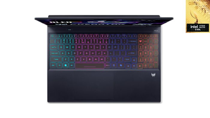 Acer Notebook Predator Helios Neo 16S PHN16S-71 16" OLED, Intel U9-275HX, 32GB, F1TB, NVD5070-8, Lin, black