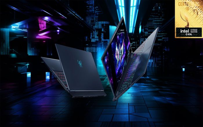 Acer Notebook Predator Helios Neo 16S PHN16S-71 16" OLED, Intel U9-275HX, 32GB, F1TB, NVD5070-8, Lin, black