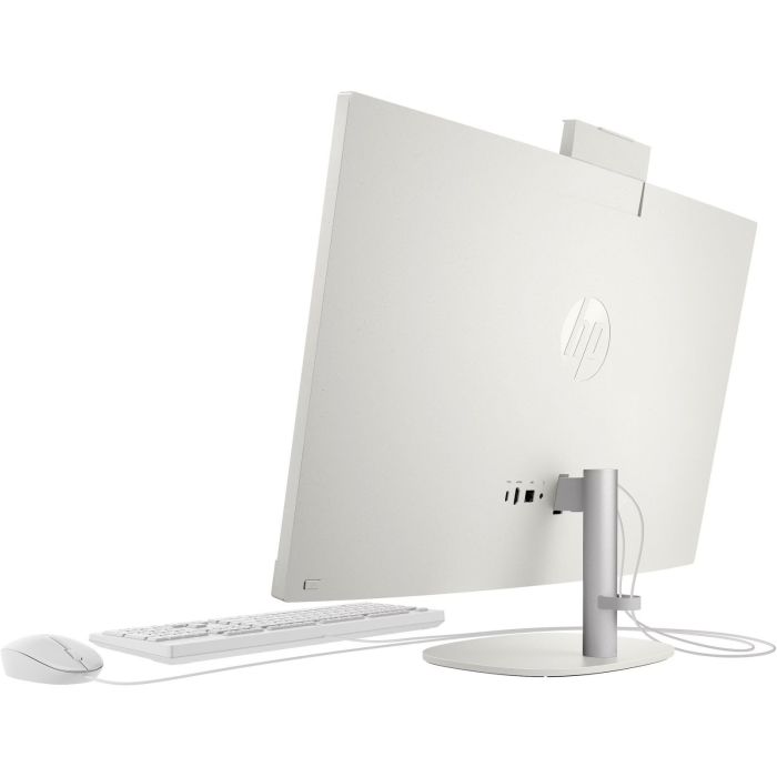 Комп'ютер персональний моноблок HP All-in-One 27" FHD IPS AG, Intel U7-155U, 16GB, F1TB, UMA, WiFi, кл+м, DOS, білий