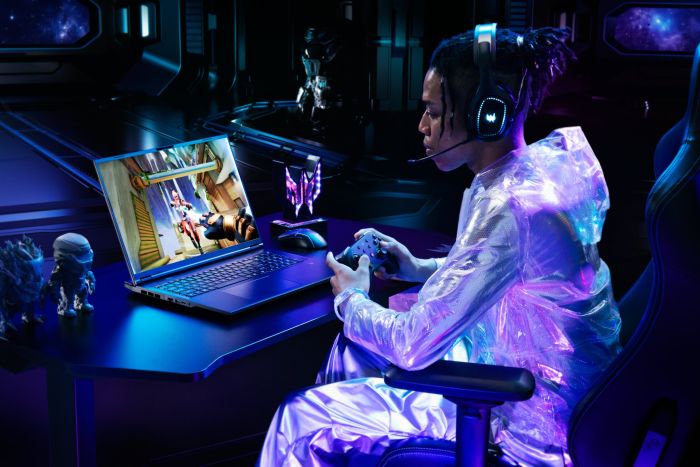 Ноутбук Acer Predator Helios Neo 16 PHN16-73 16" WQXGA IPS, Intel U7-255HX, 32GB, F1TB, NVD5060-8, Win11, чорний