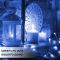 Гірлянда світлодіодна на батарейках GarlandoPro 30LED 3м мідний дріт гірлянди роса Синій 1733018BL
