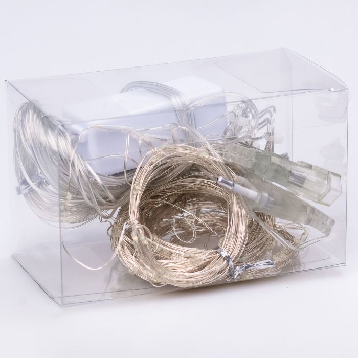 Гірлянда штора світлодіодна GarlandoPro Роса 200LED 3х2м 10 ліній 8 режимів гірлянда крапля роси Жовтий 173304Y