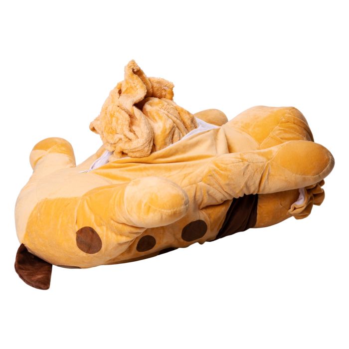 Іграшка-подушка з пледом всередині Собака обіймашка 65 (см) Коричневий Colorful Home 9527-40BR