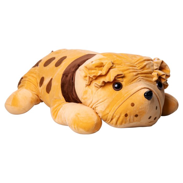 Іграшка-подушка з пледом всередині Собака обіймашка 65 (см) Коричневий Colorful Home 9527-40BR