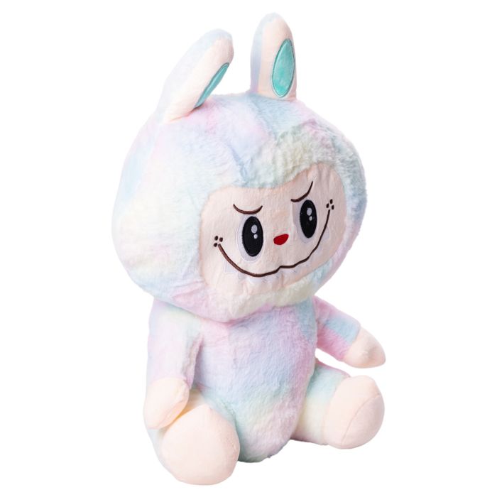 М'яка іграшка-плед, подушка 3 в 1 Лабубу 50 см М'ятна ТМ COLORFUL HOME LAB1M