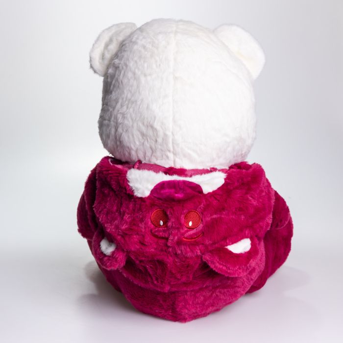 М'яка іграшка-плед, подушка 3 в 1 Ведмедик Тедді в костюмі Лотсо плед в іграшці 40×35×15 (см) дитячий плед іграшка 520-2R