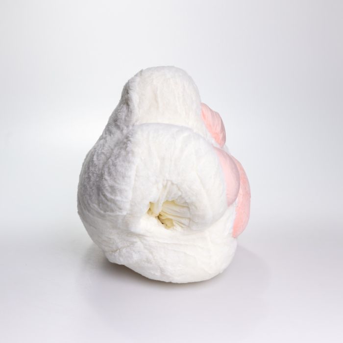 М'яка іграшка-подушка з пледом і муфтою Лапка 40×40×25 (см) іграшка плед 3 в 1 дитячий плюшевий плед Білий 520-18W