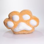 М'яка іграшка-подушка з пледом і муфтою 3 в 1 Лапка 40×40×25 (см) Помаранчевий Yiwu 520-18Y