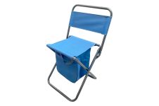 Стілець "Рибак" з сумкою 330 x 300 x 600 мм зі спинкою (S-ven-1882)