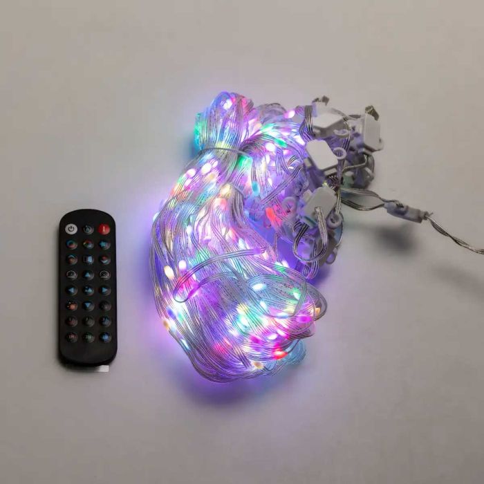 Розумна гірлянда Smart штора 200 LED 3*2 м з керуванням зі смартфона, мультиколор W005SH