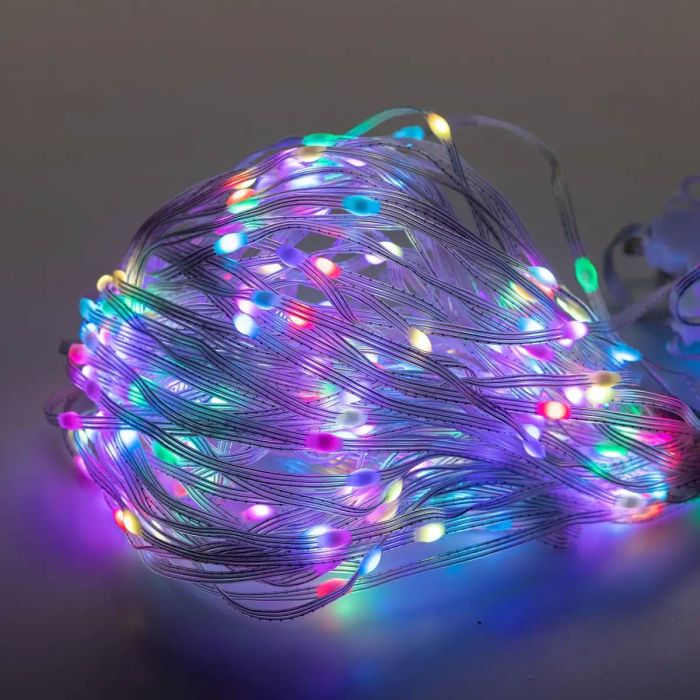 Розумна гірлянда Smart штора 400 LED 3*3 м з керуванням зі смартфона, мультиколор W006SH